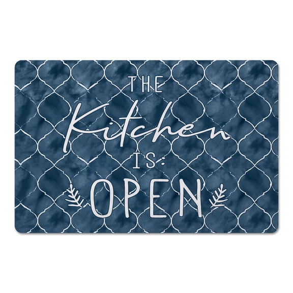 Creative Products The Kitchen is Open 27x18 Floor Mat