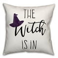 thumbnail image 1 of Creative Products The Witch Is In 18x18 Spun Poly Pillow, 1 of 3
