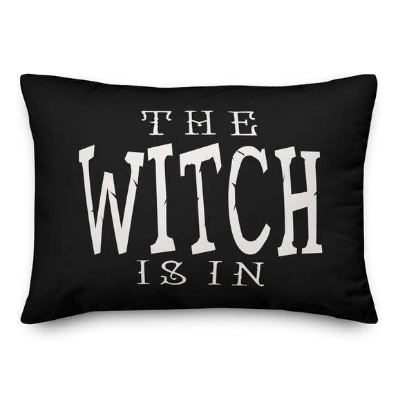Creative Products The Witch is in 14x20 Spun Poly Pillow