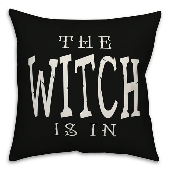 Creative Products The Witch is in 16x16 Indoor / Outdoor Pillow