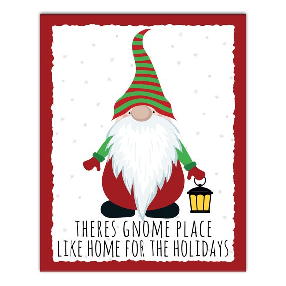 Creative Products There's Gnome Place like Home 8x10 Canvas Wall Art
