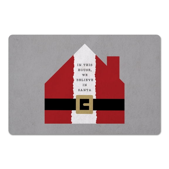 Creative Products This House Believes 18 x 27 Floor Mat