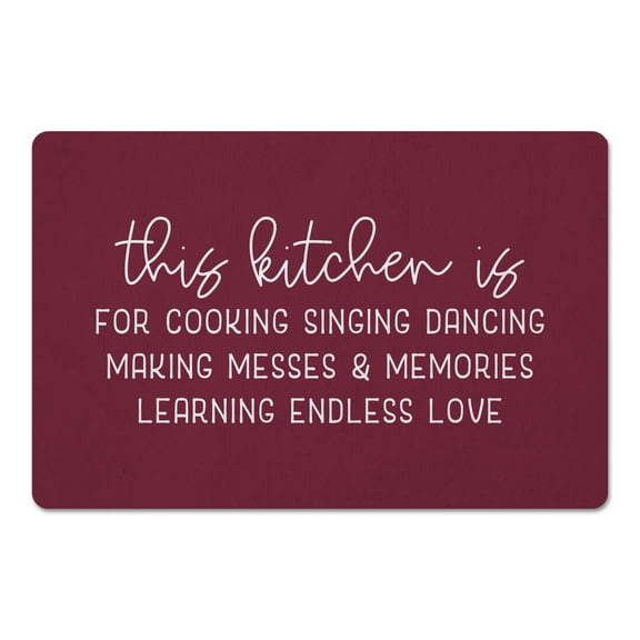 Creative Products This Kitchen Berry 27x18 Floor Mat