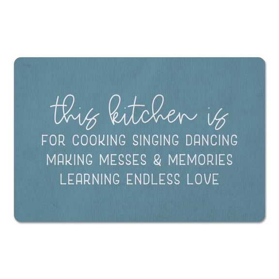 Creative Products This Kitchen Sea 27x18 Floor Mat