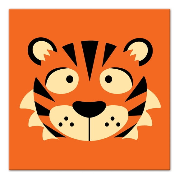 Creative Products Tiger Face 16x16 Canvas Wall Art
