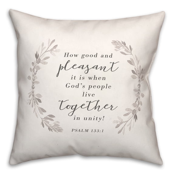 Creative Products Together In Unity 18x18 Spun Poly Pillow