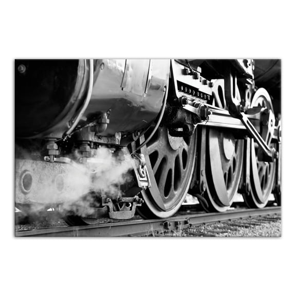 Creative Products Train Engine Wheels 24x36 Canvas Wall Art