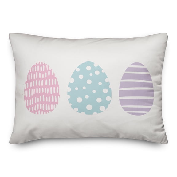 Creative Products Tri Eggs 20 x 14 Indoor / Outdoor Pillow