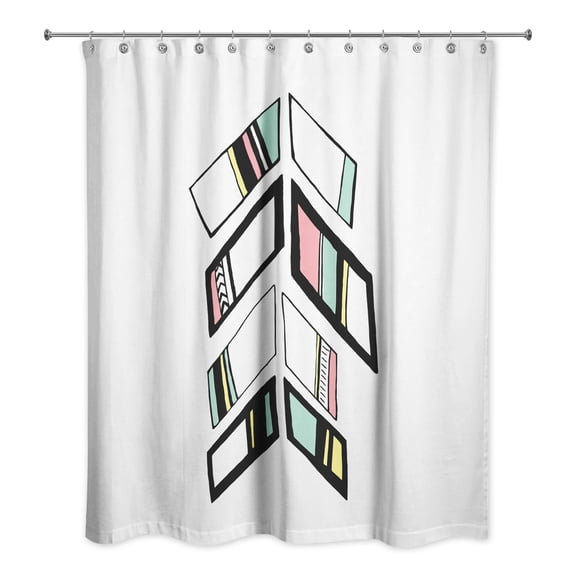 Creative Products Tribal Arrows 71x74 Shower Curtain