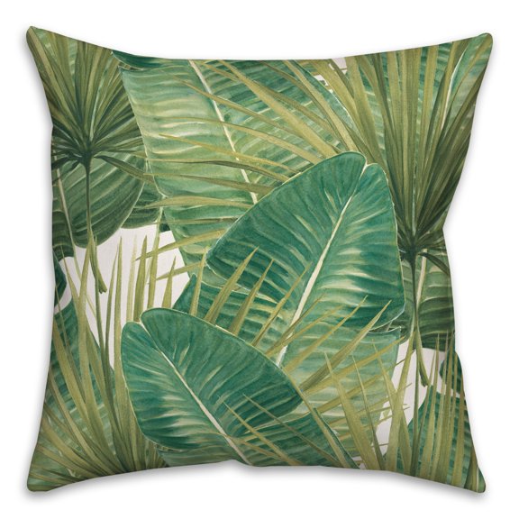 Creative Products Tropical View 18 x 18 Spun Poly Pillow