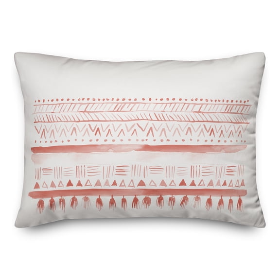 Creative Products Two Sided Geo Pattern 14x20 Spun Poly Pillow