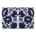 thumbnail image 1 of Creative Products Ukrainian Floral Navy 27x18 Floor Mat, 1 of 1