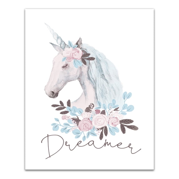 Creative Products Unicorn Dreamer 16x20 Canvas Wall Art