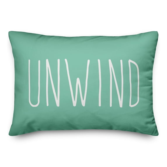 Creative Products Unwind Mint 14x20 Indoor / Outdoor Pillow