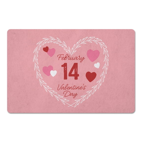 Creative Products Val Day Calendar Wreath 18 x 27 Floor Mat