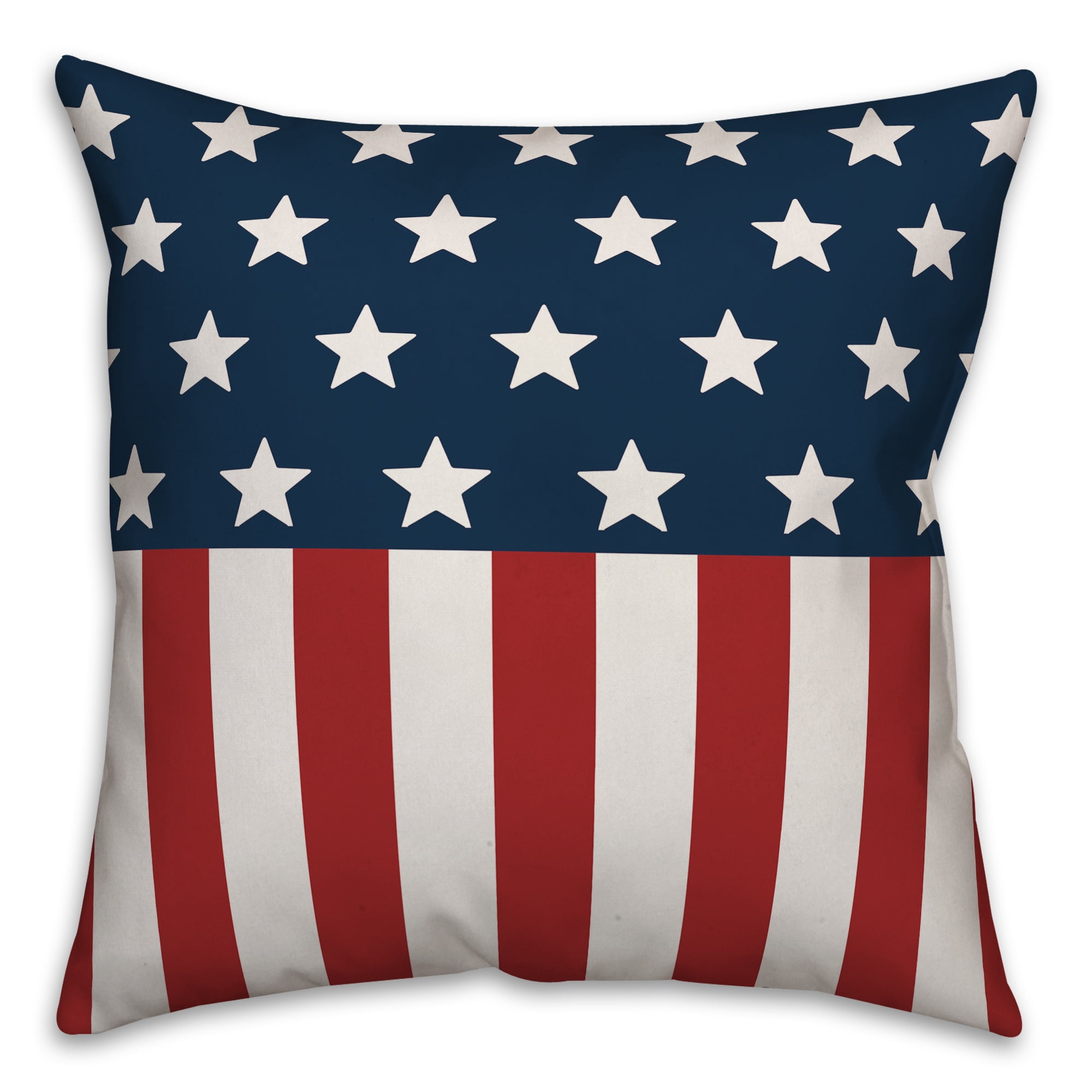 Creative Products Vertical American Flag 18x18 Indoor / Outdoor Pillow