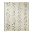 thumbnail image 1 of Creative Products Vines On White 50 x 60 Coral Fleece Blanket, 1 of 3