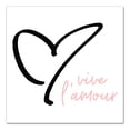 thumbnail image 1 of Creative Products Vive L'Amour 12x12 Canvas Wall Art, 1 of 5