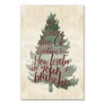 thumbnail image 1 of Creative Products Watercolor O Christmas Tree 24x36 Canvas Wall Art, 1 of 3