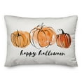 thumbnail image 1 of Creative Products Watercolor Pumpkins 14x20 Spun Poly Pillow, 1 of 3
