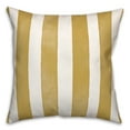 thumbnail image 1 of Creative Products Watercolor Stripe Yellow 20 x 20 Indoor / Outdoor Pillow, 1 of 3