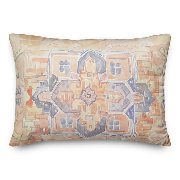 Creative Products Watercolor Tile 20 x 14 Spun Poly Pillow
