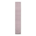 thumbnail image 1 of Creative Products Watercolor Tile Pattern Burgundy 16x72 Poly Twill Table Runner, 1 of 3