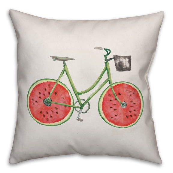 Creative Products Watermelon 18x18 Spun Poly Pillow