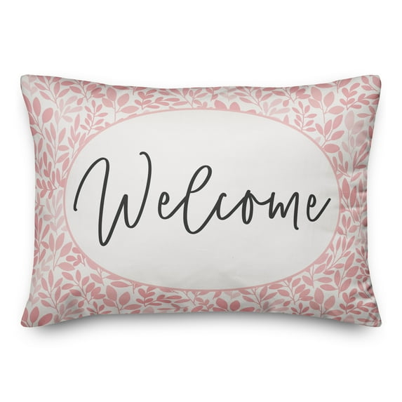 Creative Products Welcome 14x20 Spun Poly Pillow