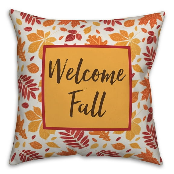 Creative Products Welcome Fall 18x18 Indoor / Outdoor Pillow