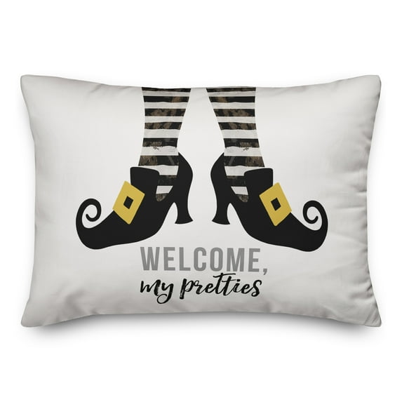 Creative Products Welcome My Pretties 14x20 Spun Poly Pillow