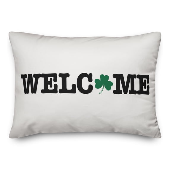 Creative Products Welcome Pillow 20 x 14 Spun Poly Pillow