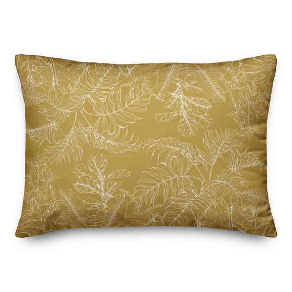 Creative Products Welcome to Our Porch Thin Script Grey and White 18x18 Indoor / Outdoor Pillow