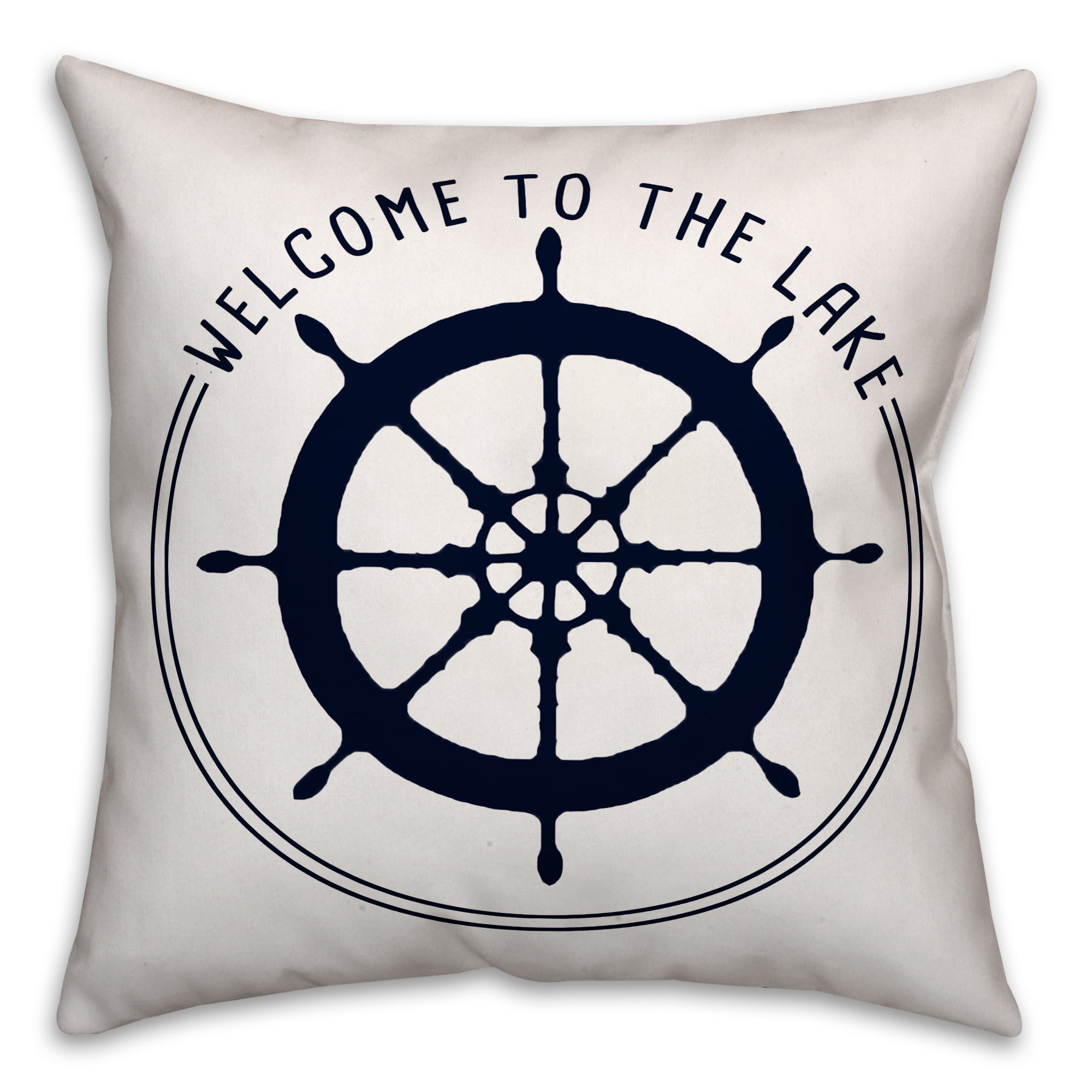 Creative Products Welcome to the Lake 18x18 Indoor / Outdoor Pillow