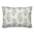 thumbnail image 1 of Creative Products White Fern Pattern 14x20 Indoor / Outdoor Pillow, 1 of 9