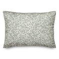 thumbnail image 1 of Creative Products White Floral Pattern 14x20 Indoor / Outdoor Pillow, 1 of 3