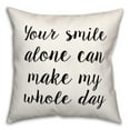 thumbnail image 1 of Creative Products Whole Day 18x18 Spun Poly Pillow, 1 of 2