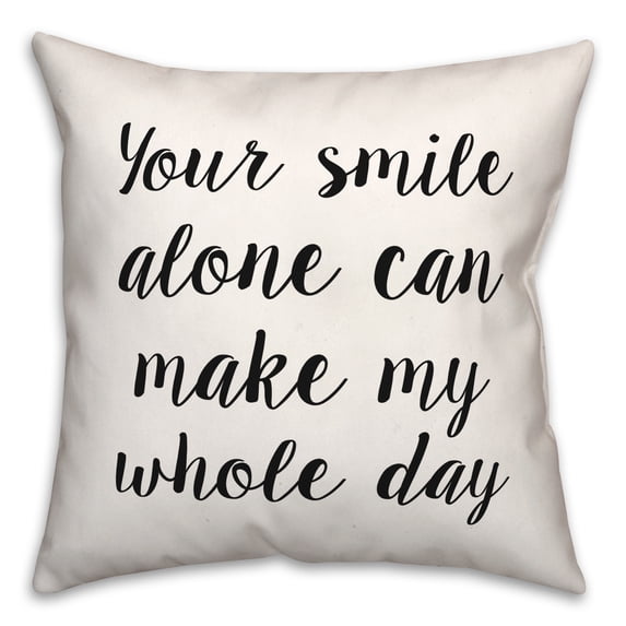 Creative Products Whole Day 18x18 Spun Poly Pillow