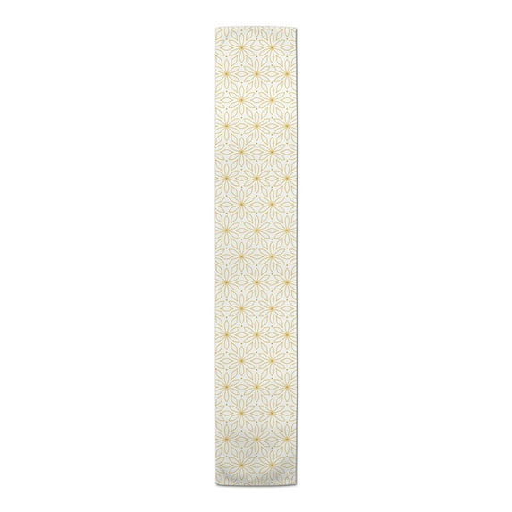 Creative Products Wicker Border 16x90 Poly Twill Table Runner
