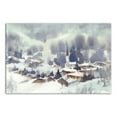thumbnail image 1 of Creative Products Winter Abstract Landscape 18 x 12 Canvas Wall Art, 1 of 5