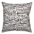 thumbnail image 1 of Creative Products Wisdom Words 18 x 18 Spun Poly Pillow, 1 of 3