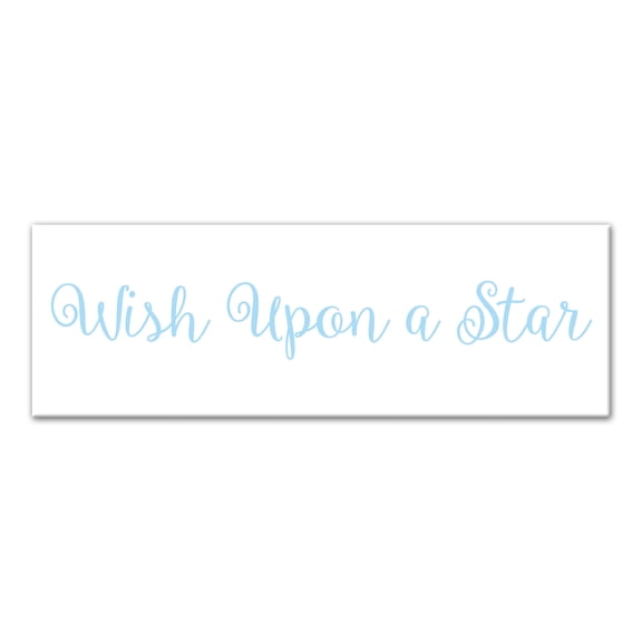 Creative Products Wish Upon A Star 12x36 Canvas Wall Art