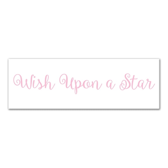 Creative Products Wish Upon A Star 12x36 Canvas Wall Art