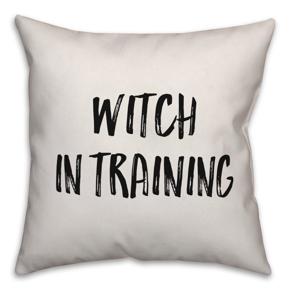 Creative Products Witch In Training 16x16 Spun Poly Pillow