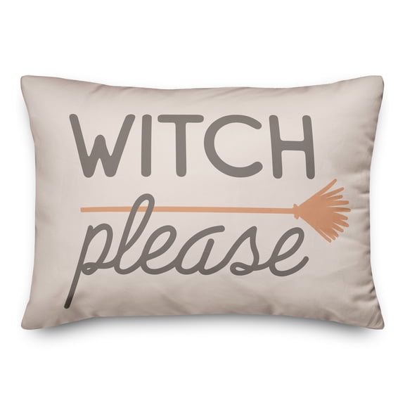 Creative Products Witch Please 20 x 14 Spun Poly Pillow