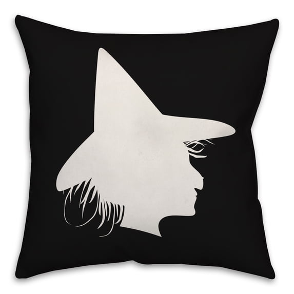 Creative Products Witch Silo Black 18x18 Spun Poly Pillow