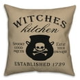 thumbnail image 1 of Creative Products Witches Kitchen 16x16 Indoor / Outdoor Pillow, 1 of 2