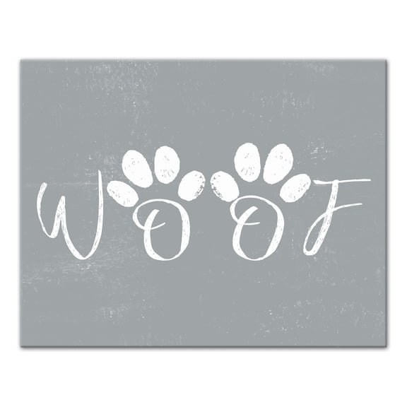 Creative Products Woof 11x14 Canvas Wall Art