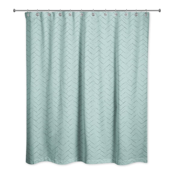 Creative Products Woven Texture 4 71x74 Shower Curtain