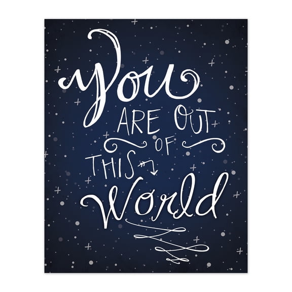 Creative Products Written in the Stars 16x20 Canvas Wall Art